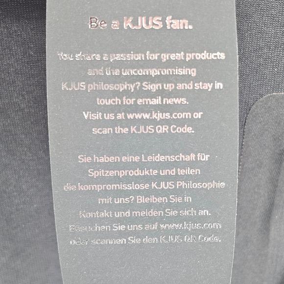 KJUS Men Hydraulic Half-Zip Pullover Black MS25-807 Size 2XL XXL Mock Neck NWT - Picture 6 of 10